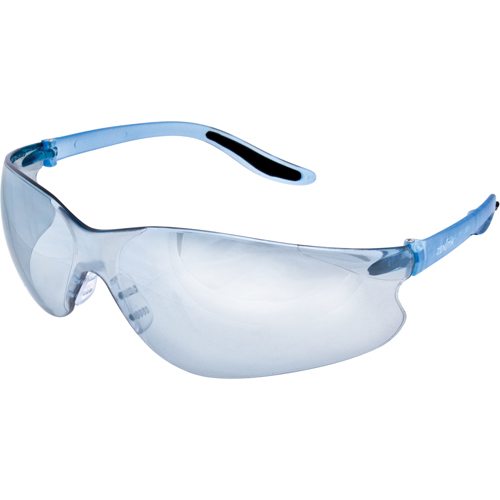 Lunettes de s&eacute;curit&eacute; s&eacute;rie Z500, Lentille Bleu/Miroir int&eacute;rieur/ext&eacute;rieur, Anti-&eacute;gratignures, ANSI Z87+/R&eacute;pond ou surpasse la norme CSA Z94.3 Quali-T-Solutions
