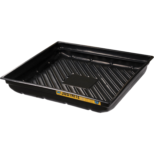 EcoPolyBlend Spill Tray, 37.75" L x 34" W x 5.5" H, 23 US gal. Spill Capacity Quali-T-Solutions