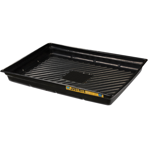 EcoPolyBlend Spill Tray, 47" L x 33" W x 5.5" H, 29 US gal. Spill Capacity Quali-T-Solutions