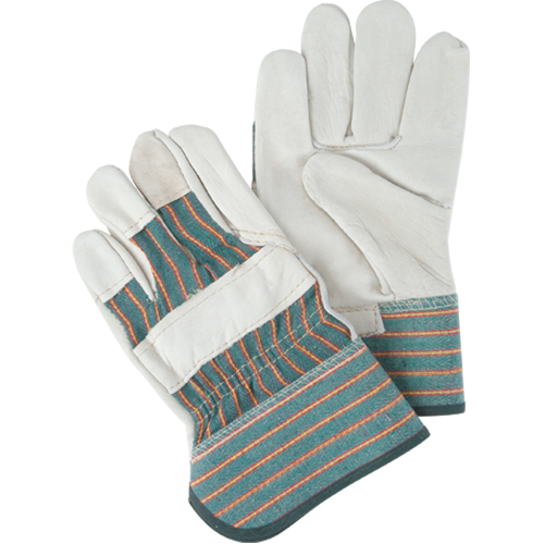 Gants pour ajusteur r&eacute;sistant &agrave; l'abrasion, Dames, Paume en Cuir fleur de vache Quali-T-Solutions