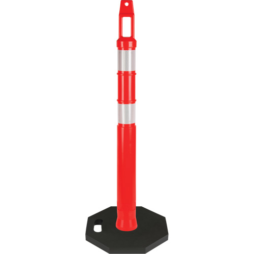 Premium Delineator Post, 42" H, Orange Quali-T-Solutions