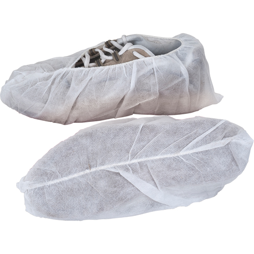 Couvre-chaussures, T-Grand, Polypropyl&egrave;ne, Blanc Quali-T-Solutions