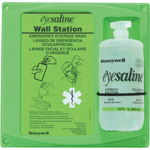 Saline Eyewash Wall Station, Single Quali-T-Solutions
