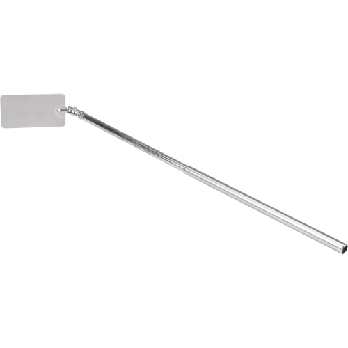 Inspection Mirror, Rectangular, 3-3/4" L x 2" W, Telescopic Quali-T-Solutions