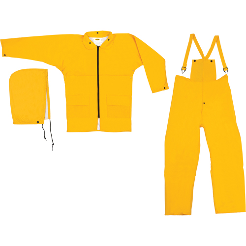 Natpac Rain Suit, Nylon, Small, Yellow Quali-T-Solutions