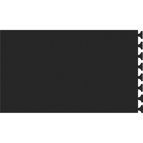 Rejuvenator Connect No. 502 Matting, Polyurethane, 3' W x 5' L, 5/8" Thick, Black Quali-T-Solutions