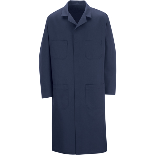 Shop Coats, Poly-Cotton, Size 36, Navy Blue Quali-T-Solutions