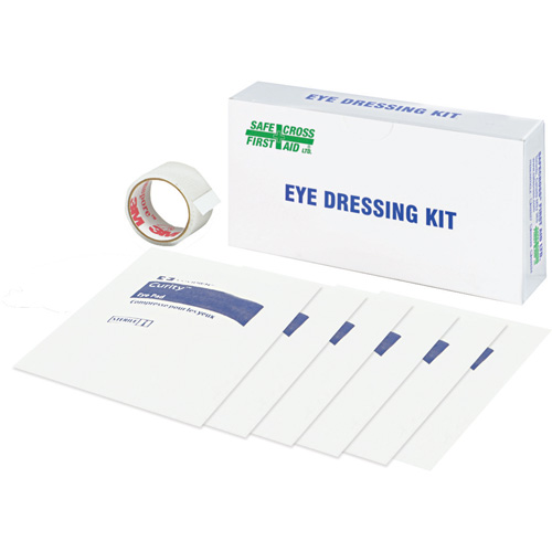 Dressing Kit (6 Pads, Tape), Eye, Class 1 Quali-T-Solutions