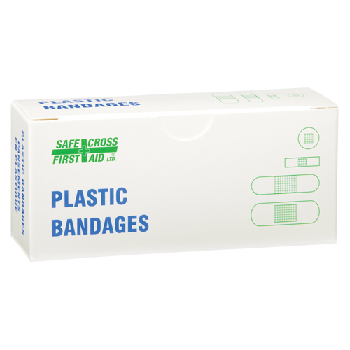 Bandages, Assorted, Plastic, Sterile Quali-T-Solutions