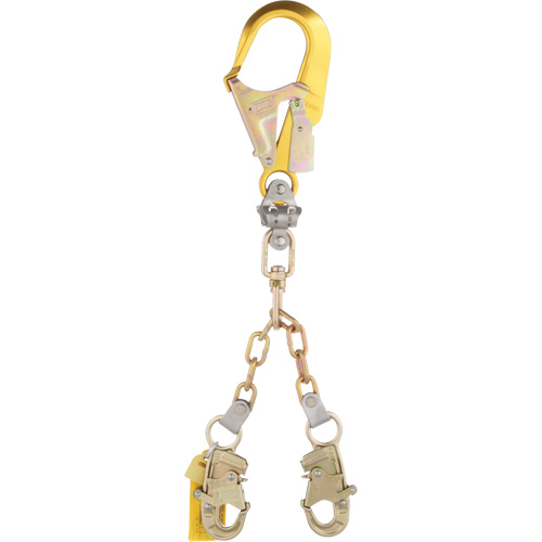 Ensemble de chaîne & crochet, 2 branches, 2', Classe CSA E, Chaîne Quali-T-Solutions