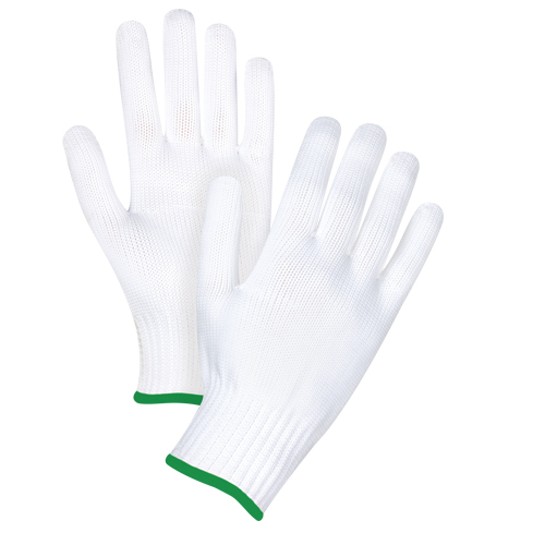 Seamless String Knit Gloves, Polyester, 10 Gauge, Medium Quali-T-Solutions