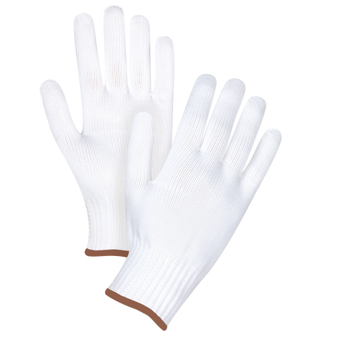 Gants tricot&eacute;s sans couture, Polyester, Calibre 10, Grand Quali-T-Solutions