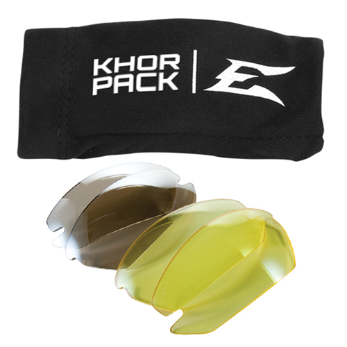 Khor Safety Glasses Replacement Lenses, Anti-Fog/Anti-Scratch, Clear, Khor Quali-T-Solutions