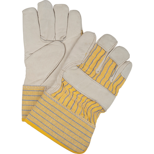 Gants d'ajusteur doubl&eacute;s pour l'hiver &agrave; chaleur sup&eacute;rieure, Grand, Paume en Cuir fleur de vache, Doublure en Thinsulate Quali-T-Solutions