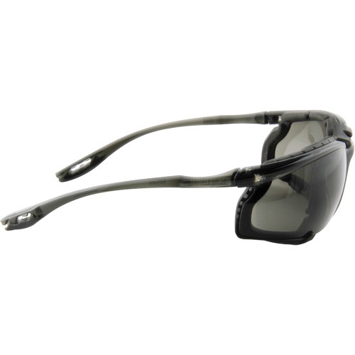 Virtua Safety Glasses with Foam Gasket, Grey/Smoke Lens, Anti-Fog, ANSI Z87+/Meets/Exceeds CSA Z94.3 Quali-T-Solutions