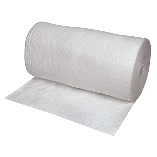 Feuilles absorbantes lamin&eacute;es (SMS) de premi&egrave;re qualit&eacute;, Lourd, 150' lo x 30" la, Absorption 50 gal. Quali-T-Solutions