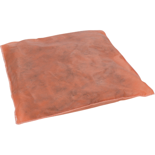 Sorbent Pillow, Hazmat, 18" L x 18" W, 45 gal. Absorbency/Pkg. Quali-T-Solutions