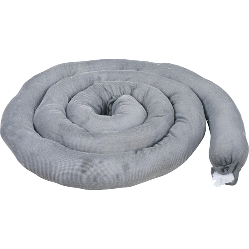 Remblais tubulaires absorbants, Universel, Absorption 40 gal., 3" la x 10' lo, Pqt de 10 Quali-T-Solutions