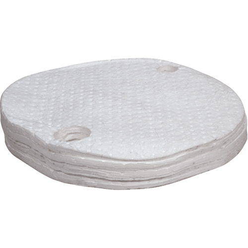 Tampons absorbants pour couvercles de barils - Huile seulement Quali-T-Solutions