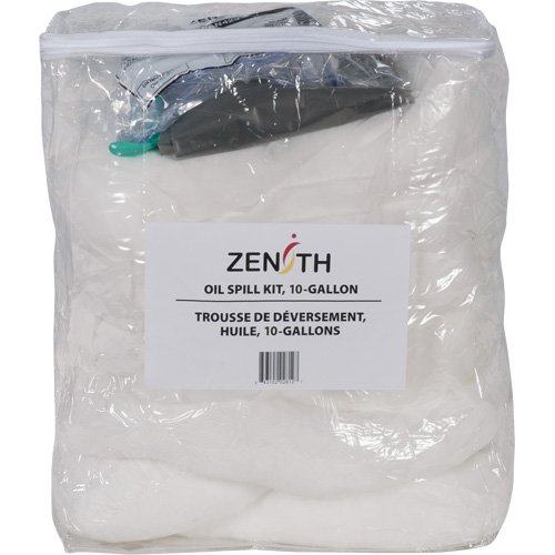 Truck Spill Kit, Oil Only, Bag, 10 US gal. Absorbancy Quali-T-Solutions
