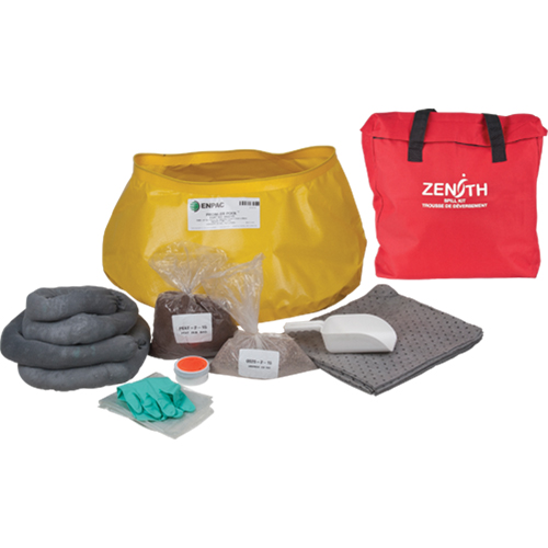 Western Canada Spill Kit, Universal, Bag, 17 US gal. Absorbancy Quali-T-Solutions