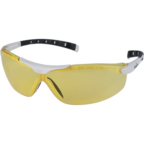 Z1500 Series Safety Glasses, Amber Lens, Anti-Scratch, Meets/Exceeds CSA Z94.3 Quali-T-Solutions