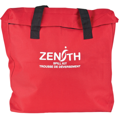 Trousse d'&eacute;quipement de lutte contre les d&eacute;versements, Huile seulement/Universel, Sac, Absorbance de 10 gal. US Quali-T-Solutions