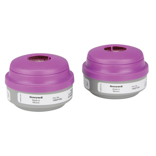 North&reg; N Series Respirator Cartridges, Gas/Vapour Cartridge, Acid Gas/P100 Quali-T-Solutions