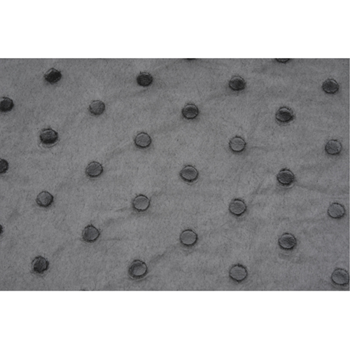 Rouleaux absorbants en fibres fines de calibre industriel, Lourd, 150' lo x 15" la, Absorption 35 gal. Quali-T-Solutions