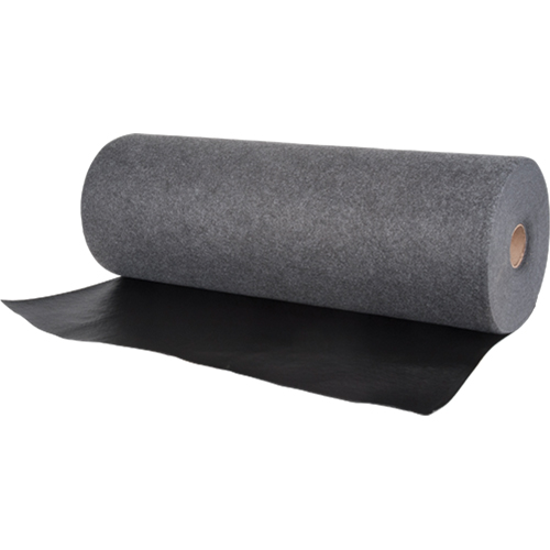 Tapis industriels avec support en poly, 36" la x 150' lo, Lourd Quali-T-Solutions