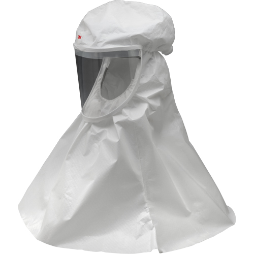 Cagoule &eacute;conomique Versaflo, Grand/Moyen, Coiffe souple, Bavette Simple Quali-T-Solutions