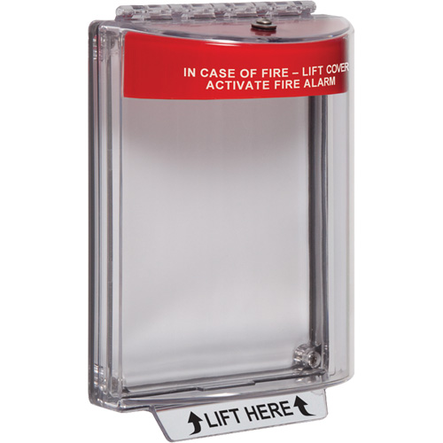 Couvercles pour alertes d'incendie Universal Stopper, Encastr&eacute; Quali-T-Solutions