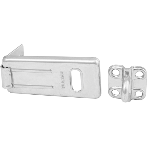 General Security Hardened Steel Hasp, Silver Quali-T-Solutions