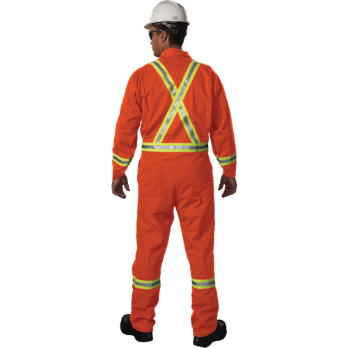 Westex UltraSoft&reg; Unlined Coveralls, Large, Orange Quali-T-Solutions