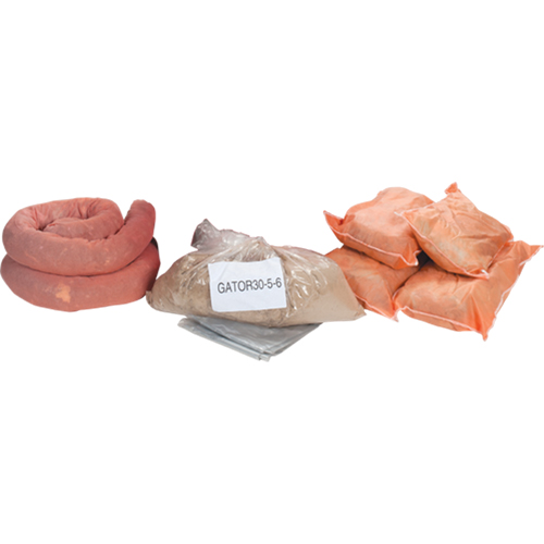 Trousse de rechange pour v&eacute;hicule de service, 10 gallons, Mati&egrave;res dangereuses Quali-T-Solutions