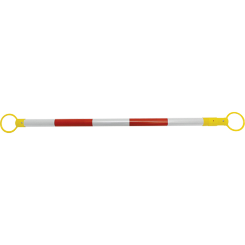Barri&egrave;re pour c&ocirc;nes, Longueur d&eacute;ploy&eacute;e de 6' 6", Orange Quali-T-Solutions