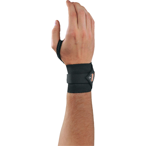 Serre-poignets avec boucle de pouce mod&egrave;le 420 Proflex , &eacute;lastique, Moyen/Petit Quali-T-Solutions