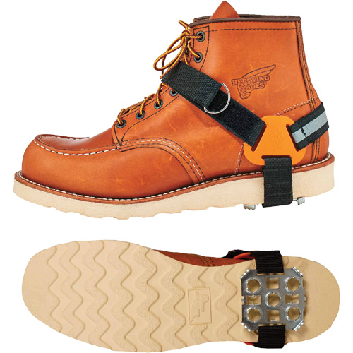 Trex 6315 Strap-On Heel Ice Cleats, Steel, Plate Traction, Large/Medium Quali-T-Solutions