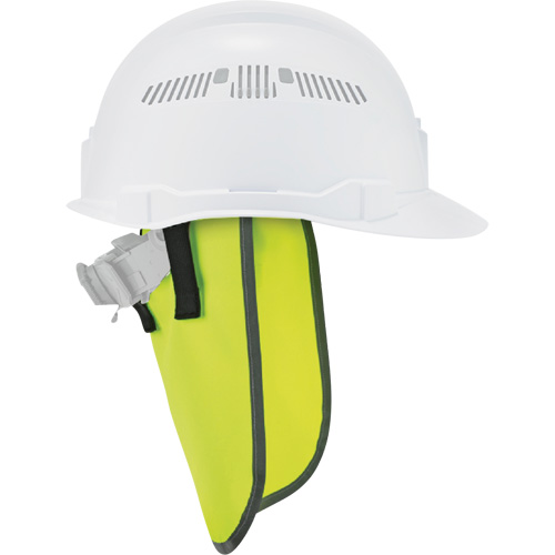 GloWear 8006 Hardhat Neck Shade, High-Visibility Lime Green Quali-T-Solutions