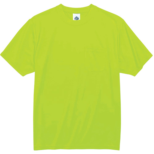 Chandail non certifi&eacute; GloWear 8089, Polyester, Petit, Jaune lime haute visibilit&eacute; Quali-T-Solutions