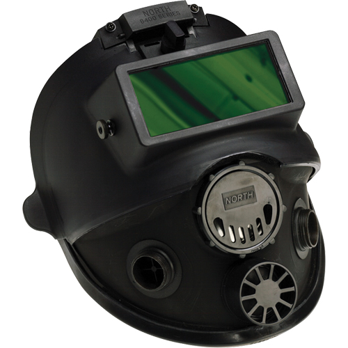 Respirateur &agrave; masque complet de la s&eacute;rie 7600 avec &eacute;quipement d'appoint pour le soudage, Silicone, Moyen/grand Quali-T-Solutions