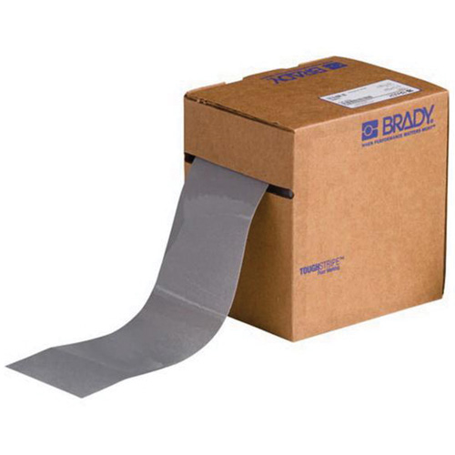 ToughStripe&reg; Floor Marking Tape, 3" x 100', Polyester, Grey Quali-T-Solutions