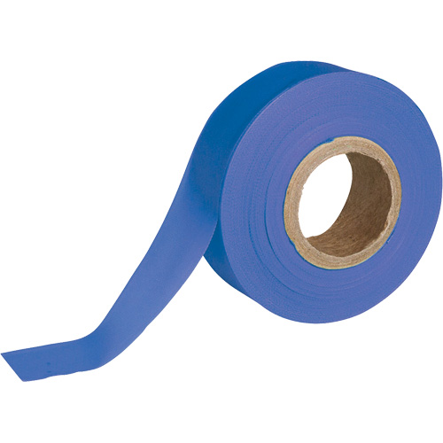 Ruban pour signalisation, 1,188" la x 150' lo, Bleu Quali-T-Solutions