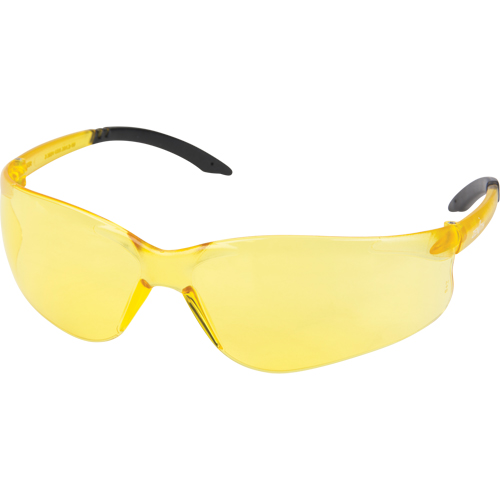 Lunettes de s&eacute;curit&eacute; s&eacute;rie Z2400, Lentille Ambr&eacute;e, Anti-&eacute;gratignures, ANSI Z87+/R&eacute;pond ou surpasse la norme CSA Z94.3 Quali-T-Solutions