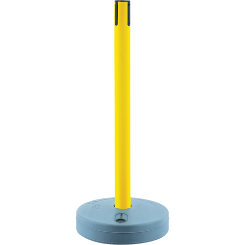 Outdoor TensaBarrier&reg; - Receiver Posts, 37" High, Yellow Quali-T-Solutions