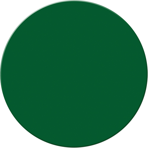 Armor Stripe Lean/5S Markers, Circle, 6" L x 6" W, Green, Plastic Quali-T-Solutions