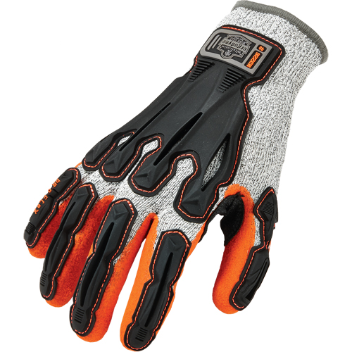 ProFlex&reg; 922CR Dorsal Impact Reducing Gloves, Small, Synthetic Palm, Knit Wrist Cuff Quali-T-Solutions