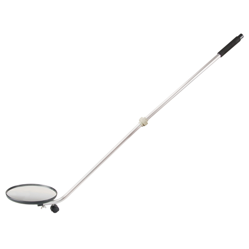 Inspection Mirror, 8.5" dia., Round, 47" Handle Quali-T-Solutions