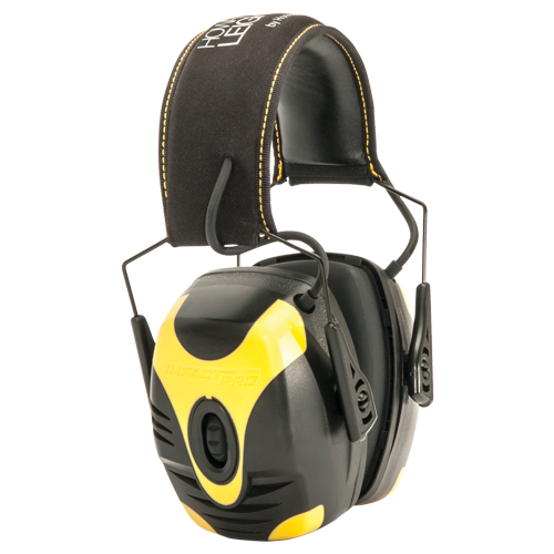 Impact&reg; Pro Industrial Earmuffs, Headband, 30 NRR dB Quali-T-Solutions