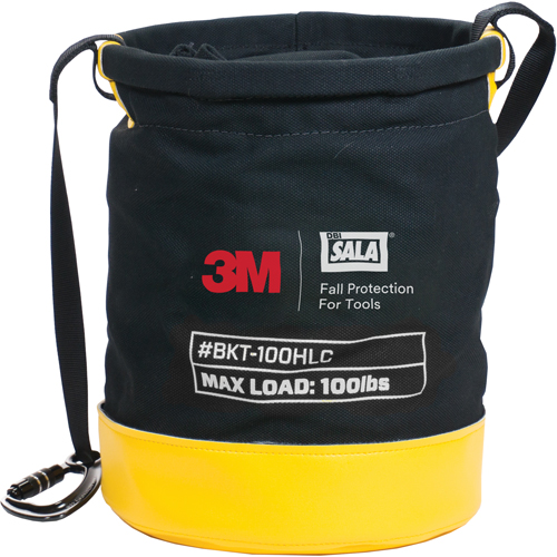 Sac de montage d'outils s&eacute;curitaire, Toile, 12,5" dia. x 15" h, Capacit&eacute; de charge 100 lb Quali-T-Solutions